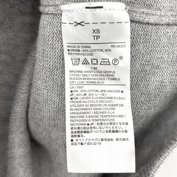 Banana Republic Factory Knit Sweater Women’s Size XS in Light Gray EUC! - Picture 4 of 5